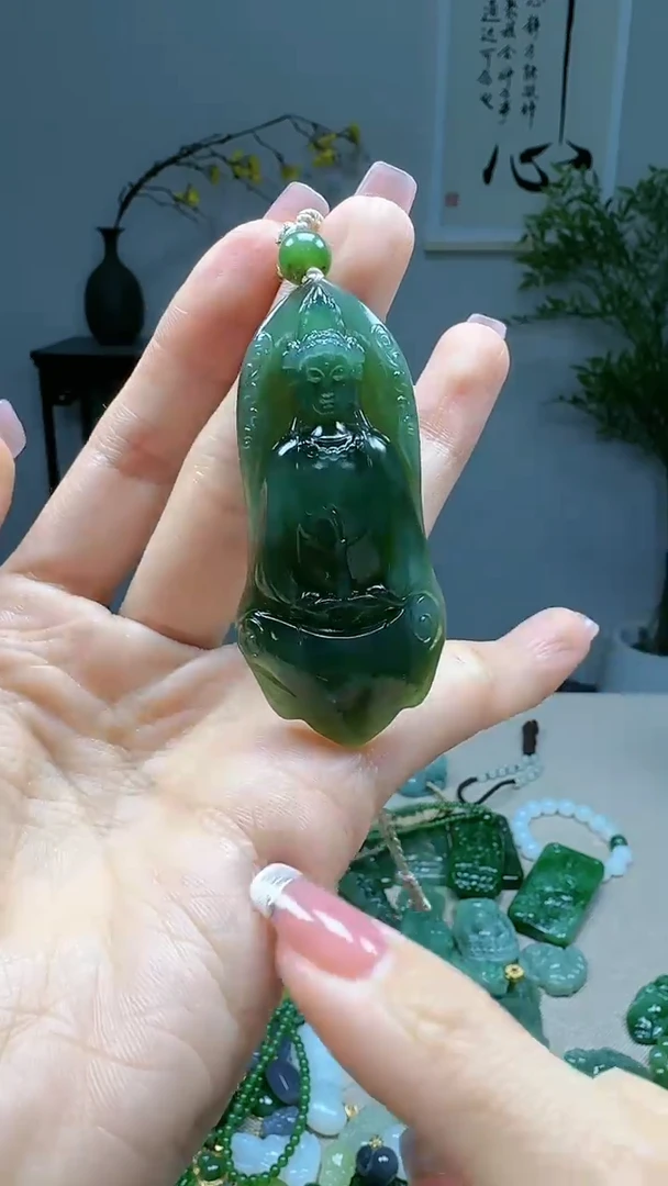 未镶嵌和田玉挂件1