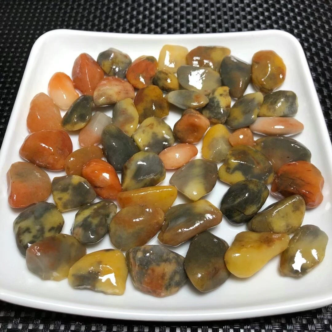 新疆戈壁五彩盆景石（不包邮）