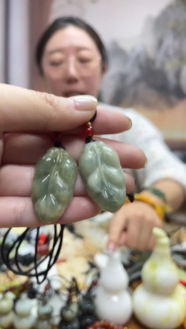 未镶嵌岫玉吊坠多样性发货拍一发一