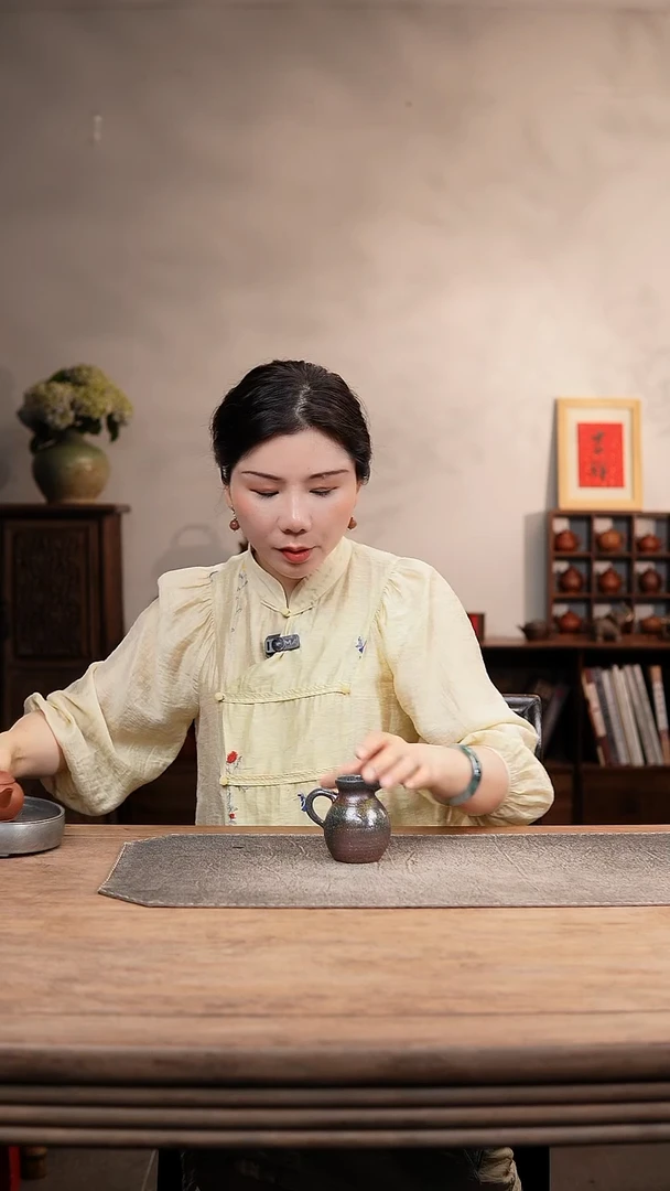 紫砂茶宠柴烧公道杯