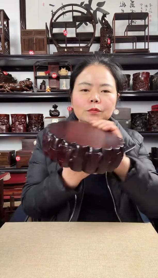 木586瑕疵老李红木工艺品