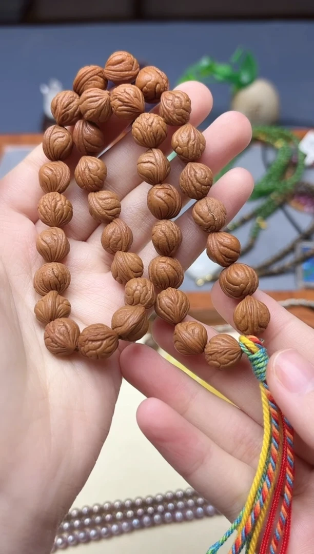 把件桃核桃核手持GW