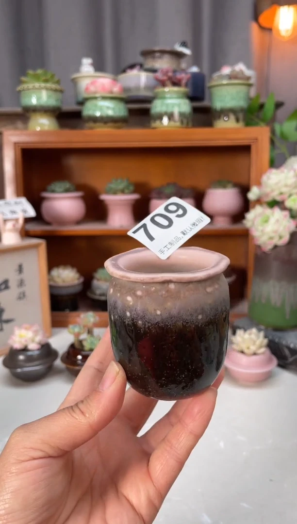 瓷片709小芳花盆直播编号