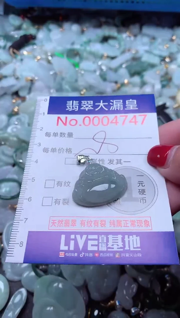 颈饰未镶嵌翡翠4747