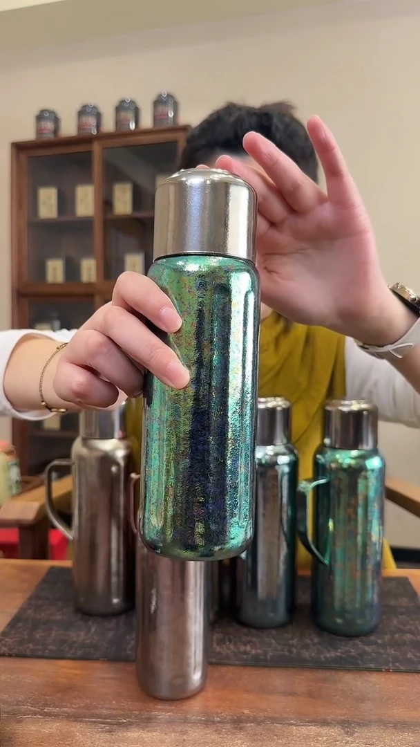 500毫升纯钛绿色