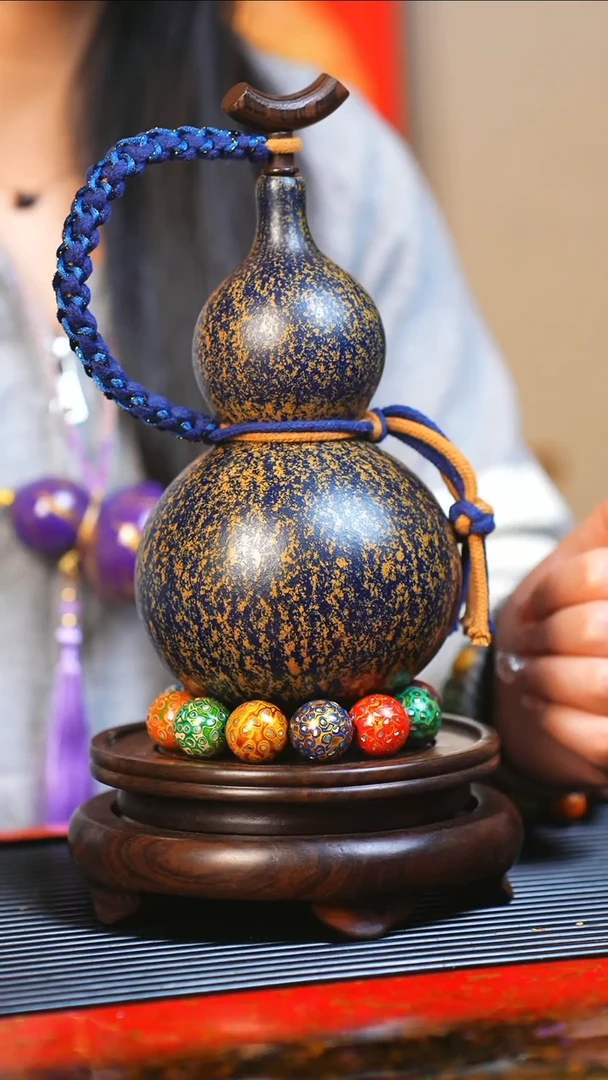 【闪购商品】JY021大师姐臻选非遗大漆酒葫芦