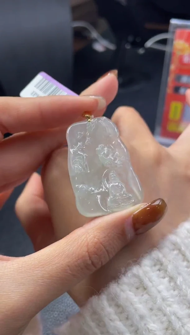 18K金镶嵌定制翡翠DDJ44033