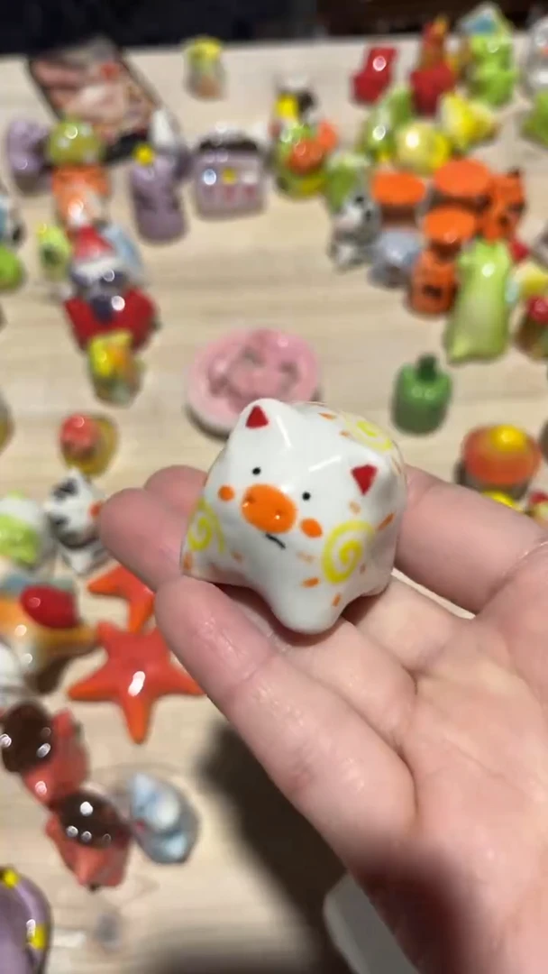【闪购商品】摆件130纯手工微瑕陶瓷