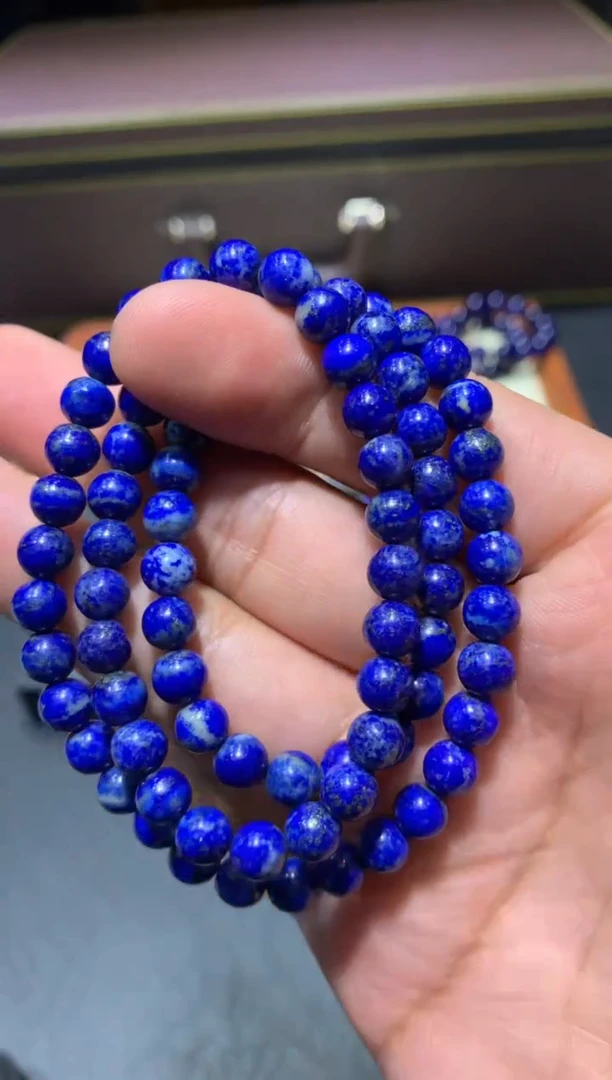 青金石未镶嵌颈饰W41【所见即所得】