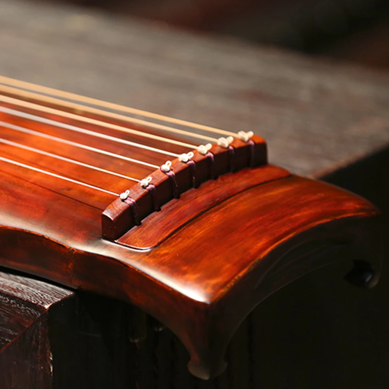 新【琛藏】古琴 手工斫制落霞式古琴 直播间听音色