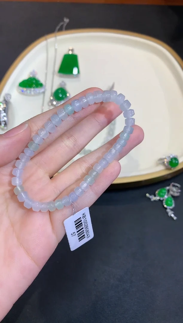 未镶嵌手串翡翠W621|1500