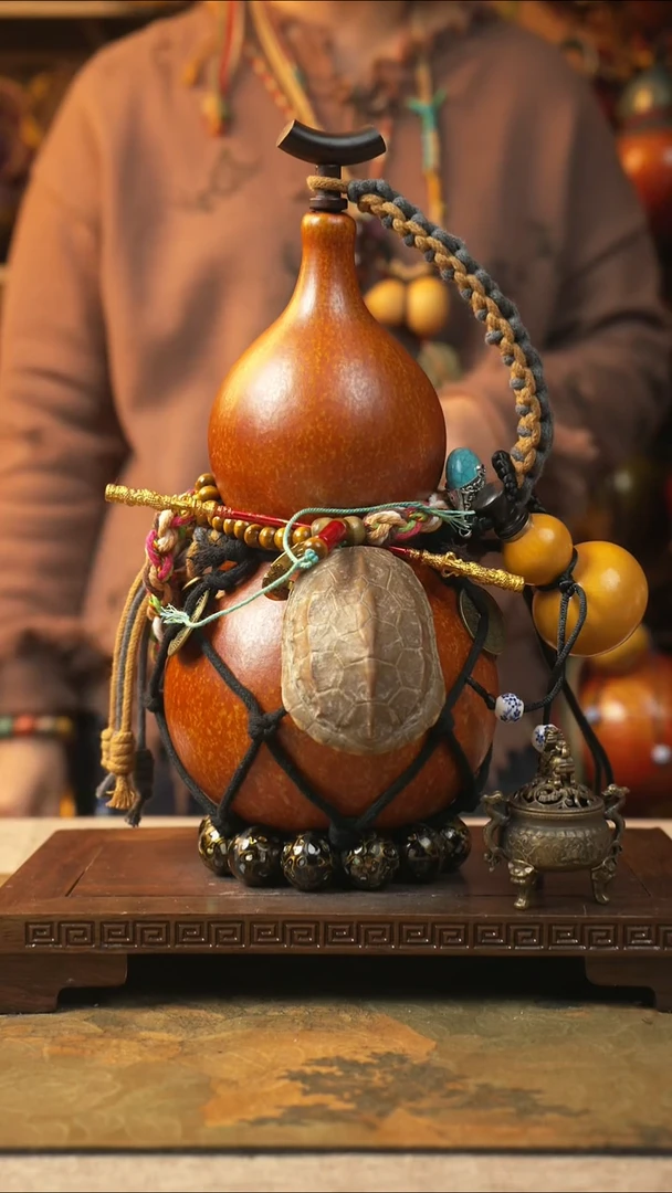 162大漆一物一拍记葫堂出品【不带手串】