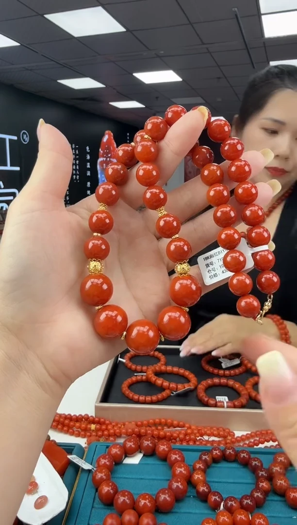 南红玛瑙珠串未镶嵌多样发其一/710719501