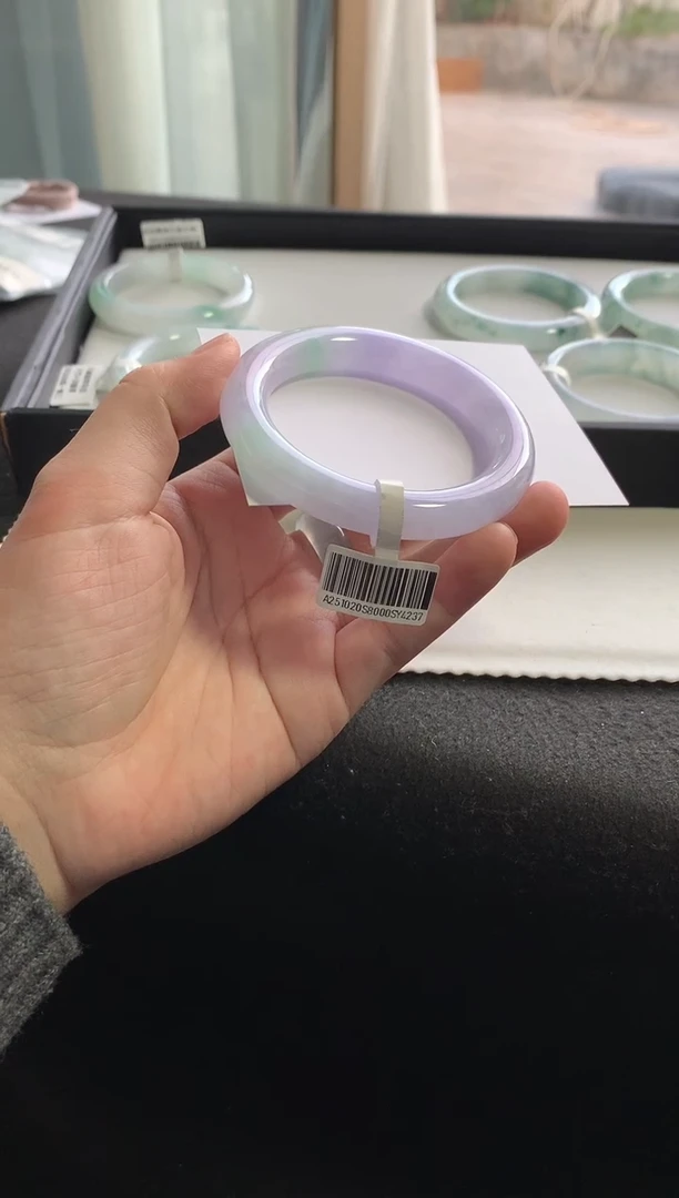 未镶嵌手镯翡翠54.5圆条Y4237买断