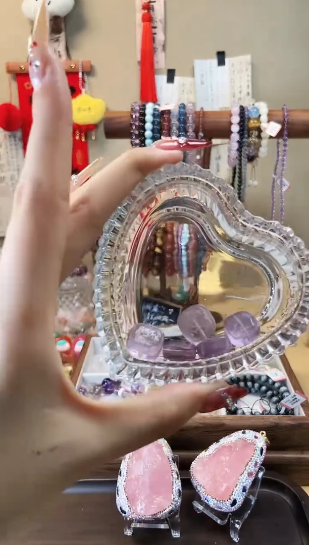 【闪购商品】水晶手链未镶嵌c14紫水晶方牌