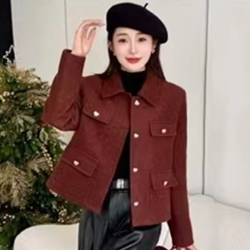 【锦衣服饰】X 8107韩系百搭短款小香羽绒服