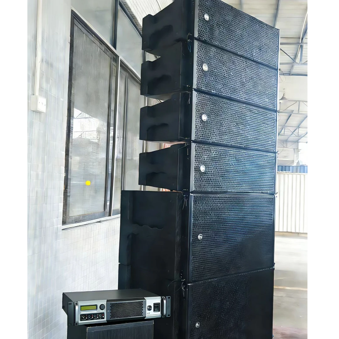 4+2双十线阵套装音响（包航空箱+喇叭线+喇叭头）
