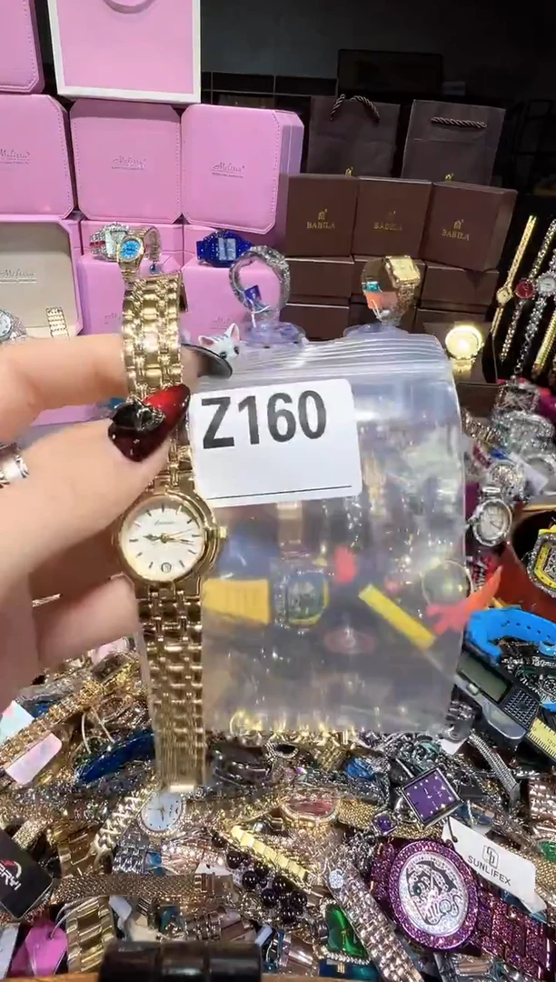 石英机芯不锈钢不锈钢直播定闪专用