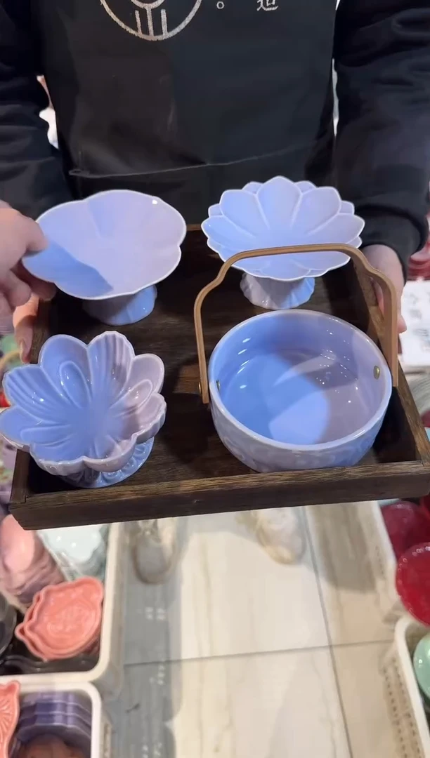 瓷片陶非微瑕商品 【带盘】