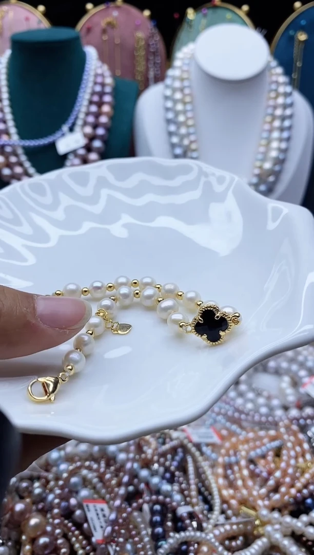 淡水珍珠手绳未镶嵌珍珠手链