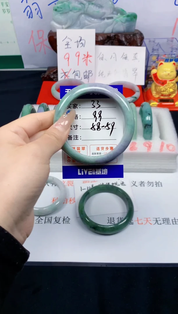 未镶嵌手镯翡翠33