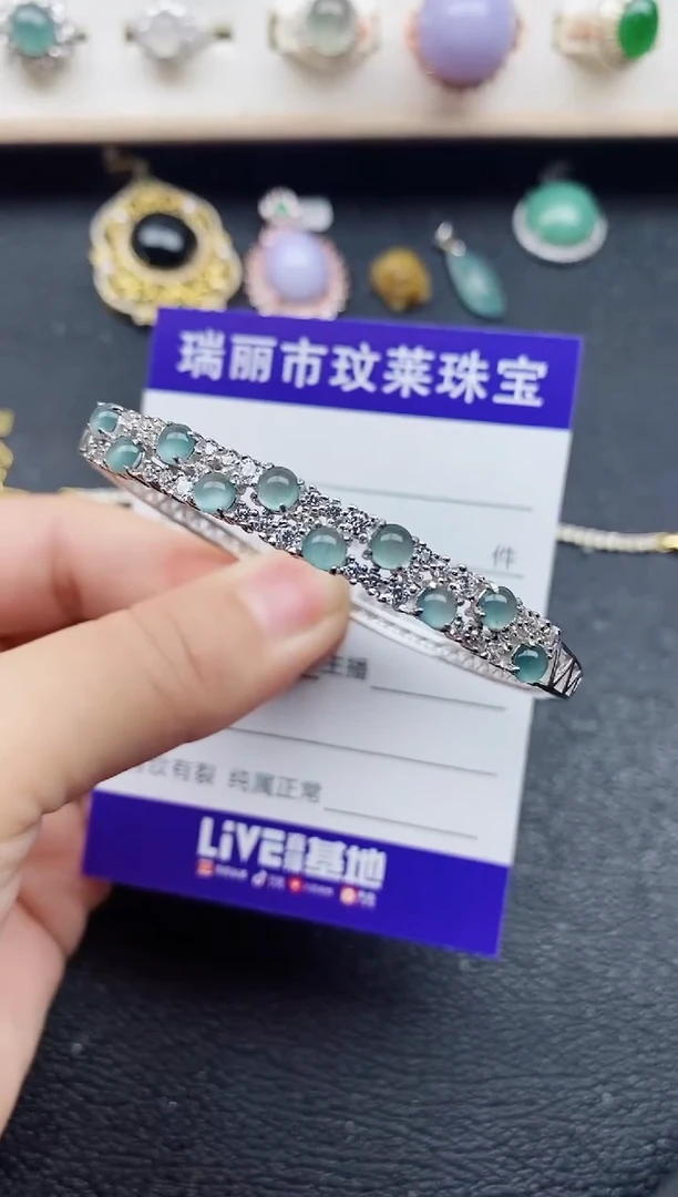 【闪购商品】翡翠戒指银S925镶嵌11111