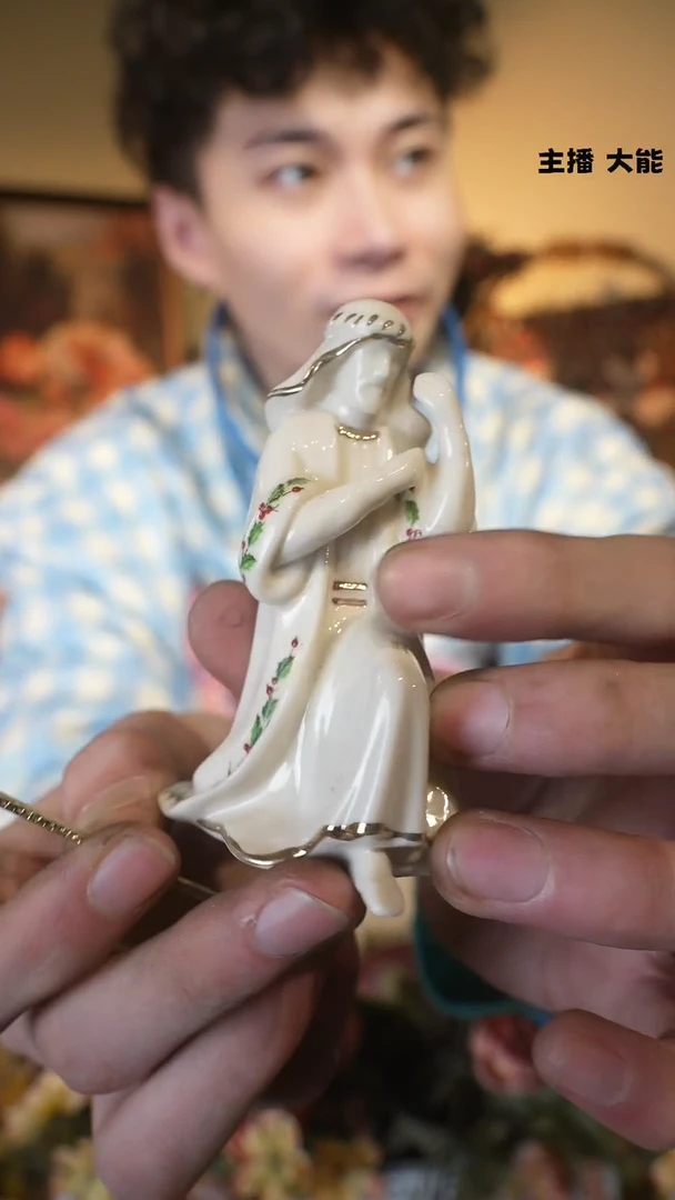 【闪购商品】默认微瑕高端树脂陶瓷摆件W