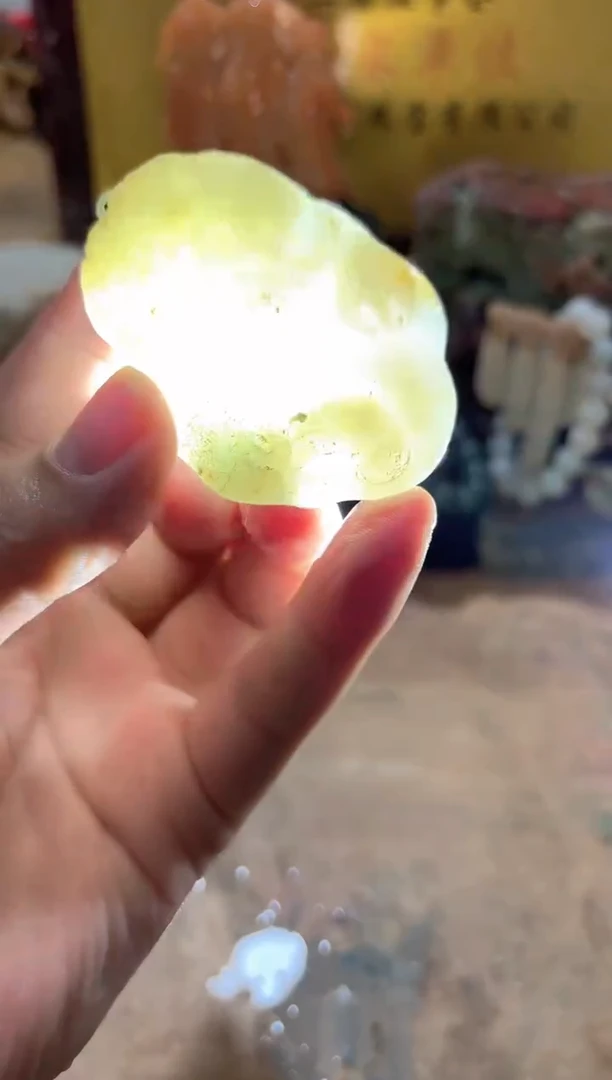 未镶嵌挂件翡翠A货常星7037