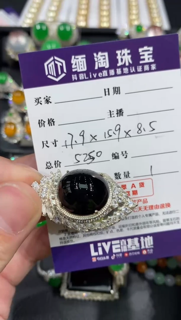 未镶嵌定制翡翠墨翠