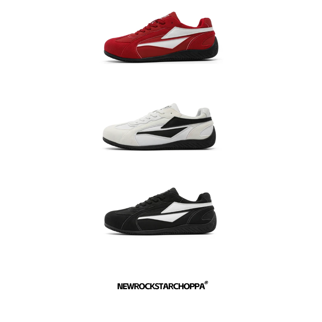 NRSC 赛车鞋/薄底德训鞋男秋冬季百搭板鞋休闲运动板鞋男户外运动