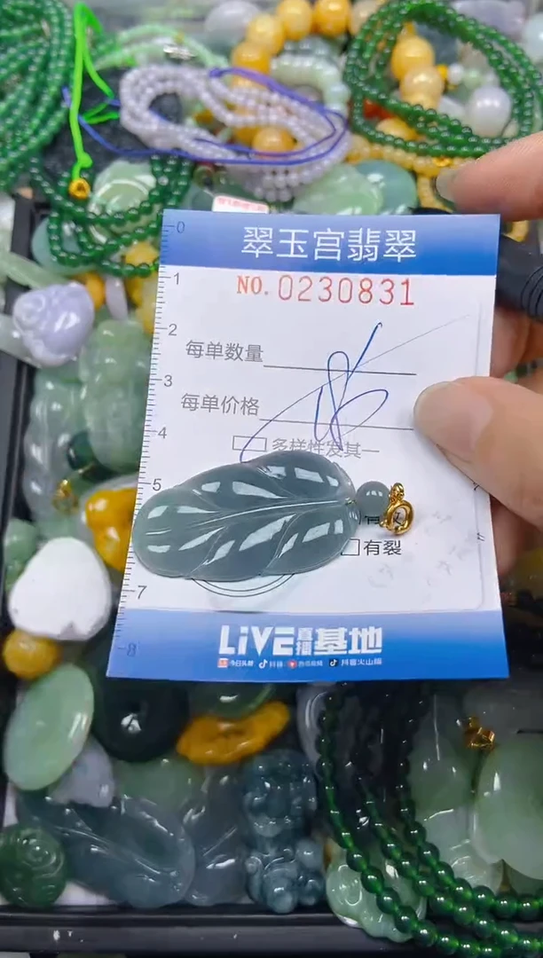 颈饰未镶嵌翡翠闪购C0230831多样性发其一