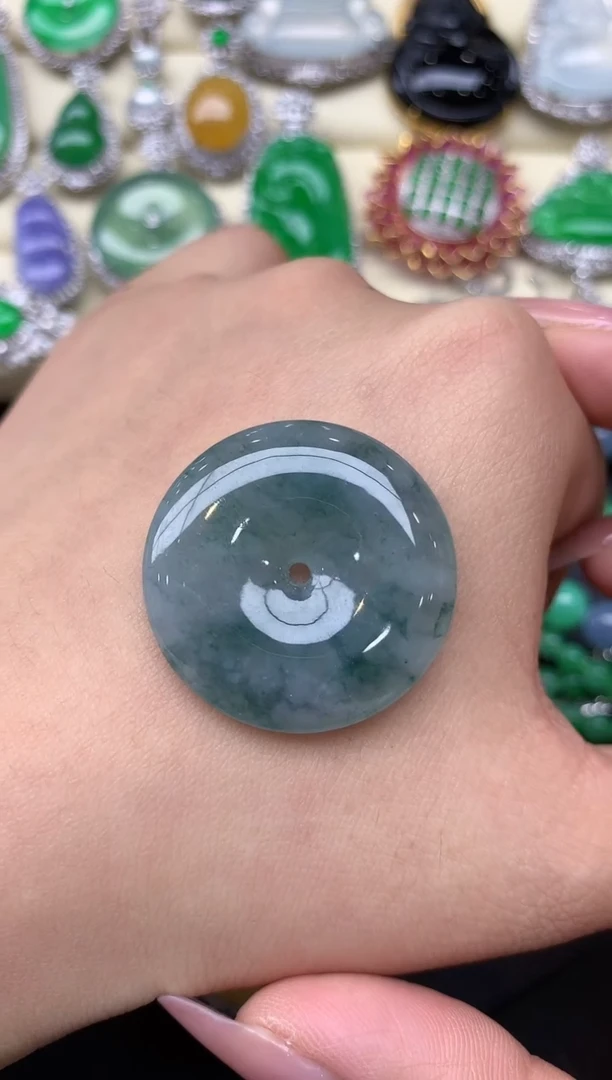 颈饰未镶嵌翡翠41-翡翠雪姐天天见