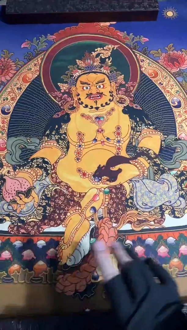 卷轴画路路的唐卡tk160