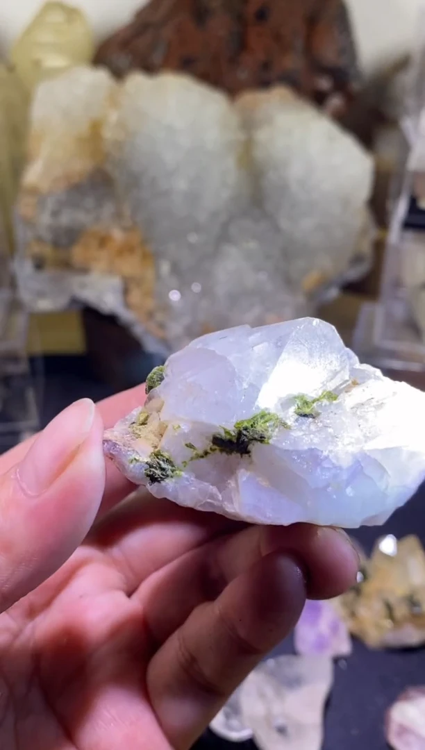 未镶嵌珠宝半成品水晶68号四川美姑超七花园水晶