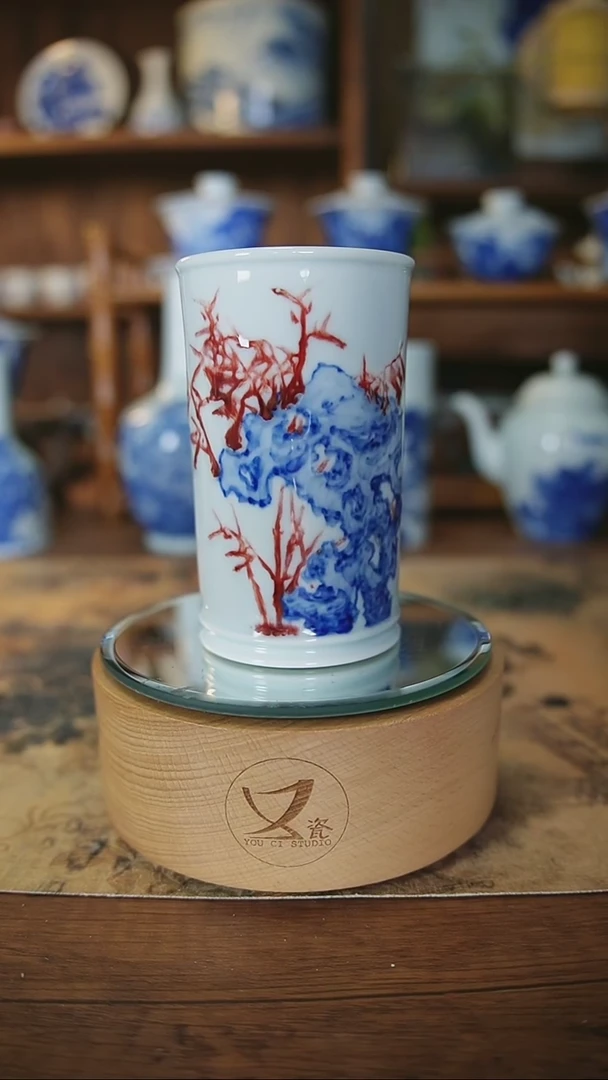 景德镇手绘青花茶器