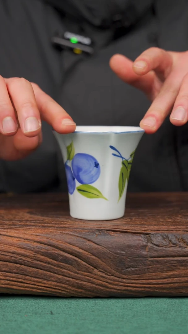 【闪购商品】瓷片24景德镇手绘釉下彩