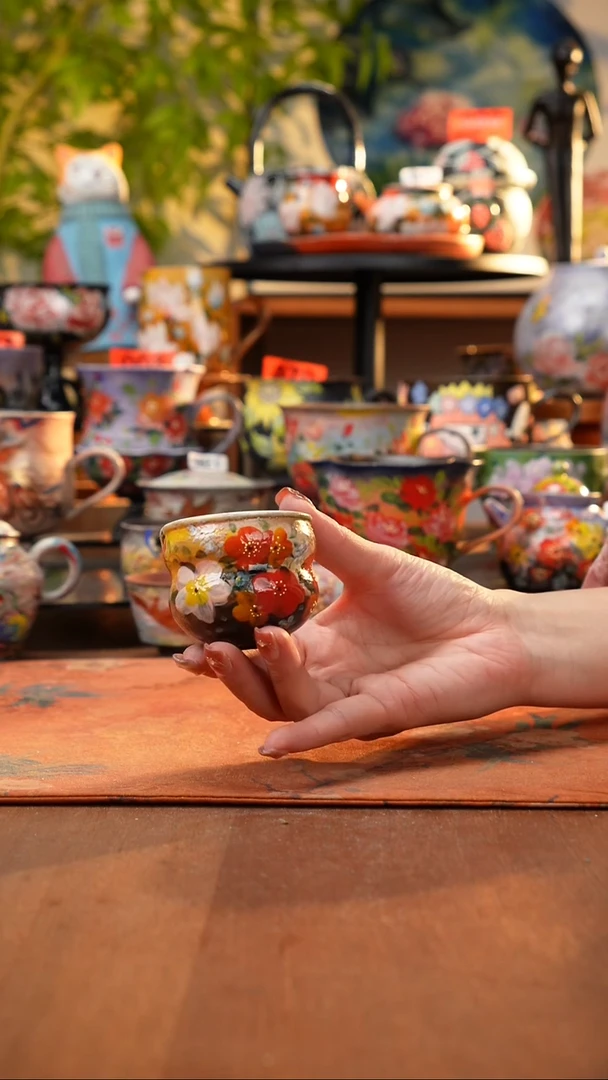 瓷片景德镇手工手绘259