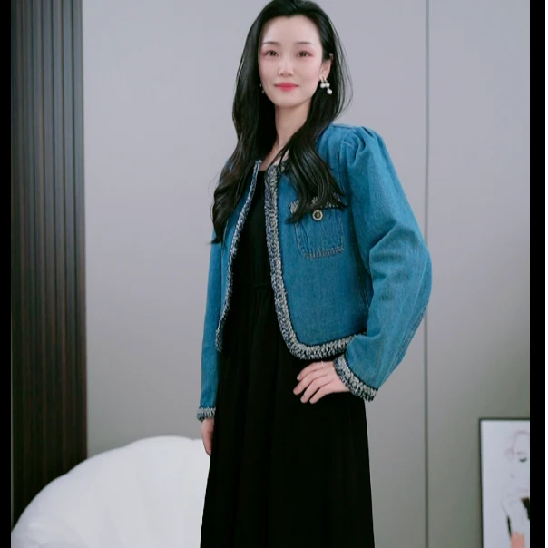 3073 两件套气质款连衣裙套装两件套