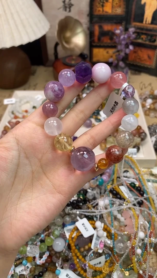 未镶嵌手链水晶355