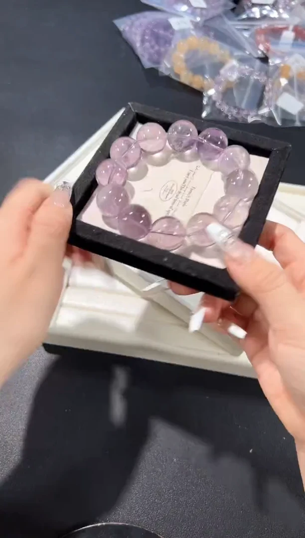 未镶嵌手串水晶49e多样性发其一【1条】默认微瑕20mm