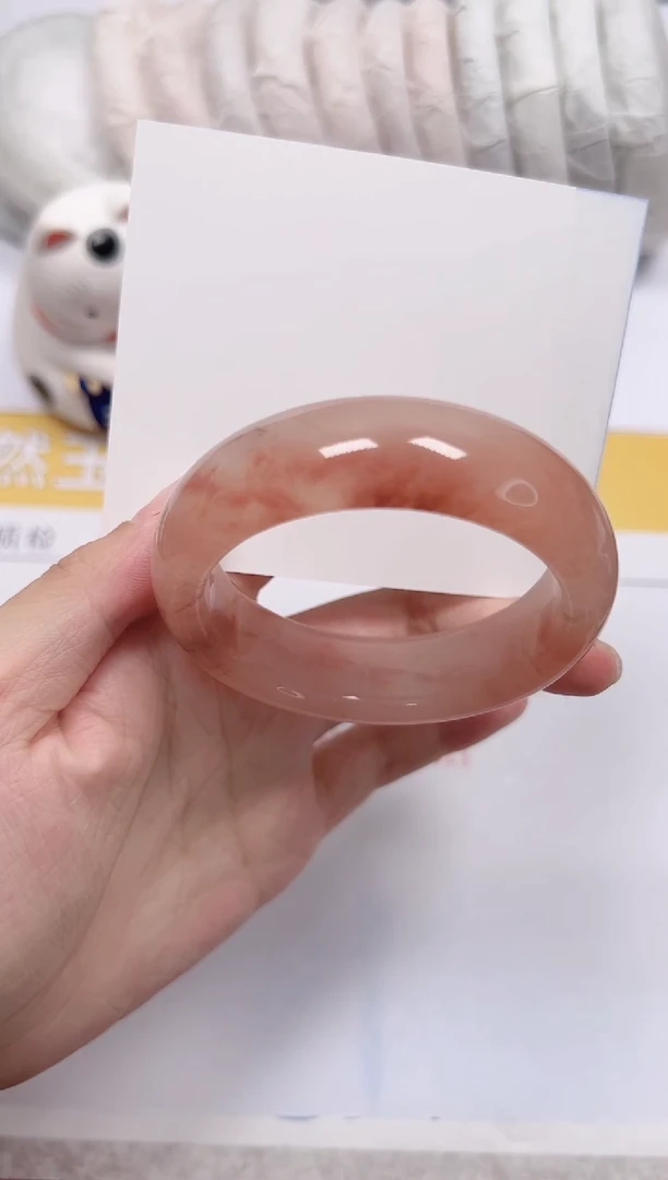 石英质玉手镯未镶嵌a175-52.5