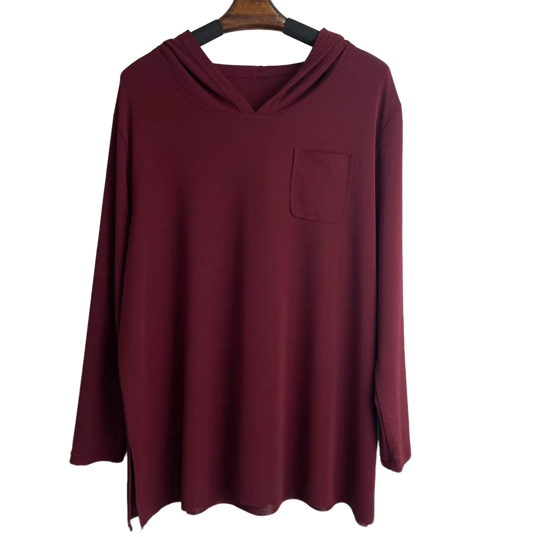 恬小霓（玲玲姐精选）1589/安哥拉红/净版/帽衫/宽松/休闲