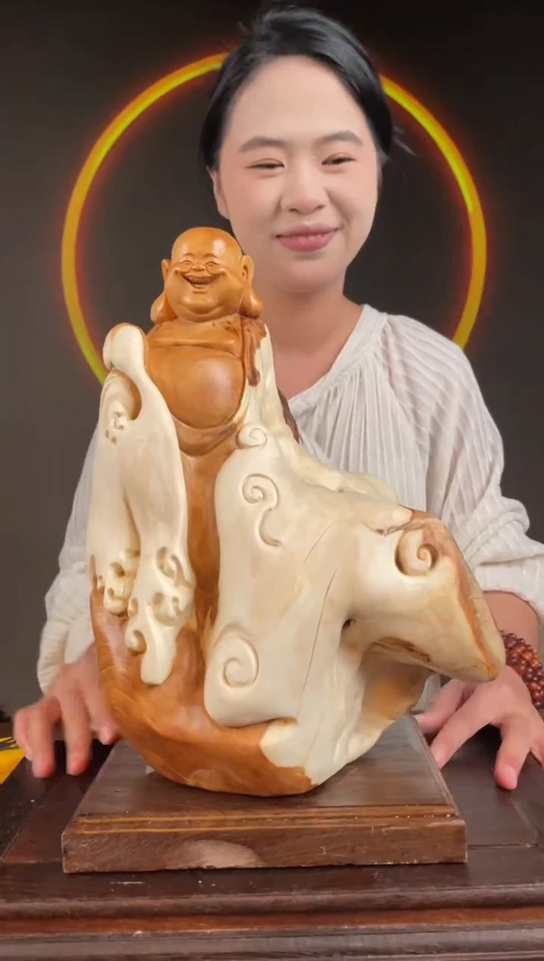 柏木（崖柏）手工摆件,先抢先得! 编号:104