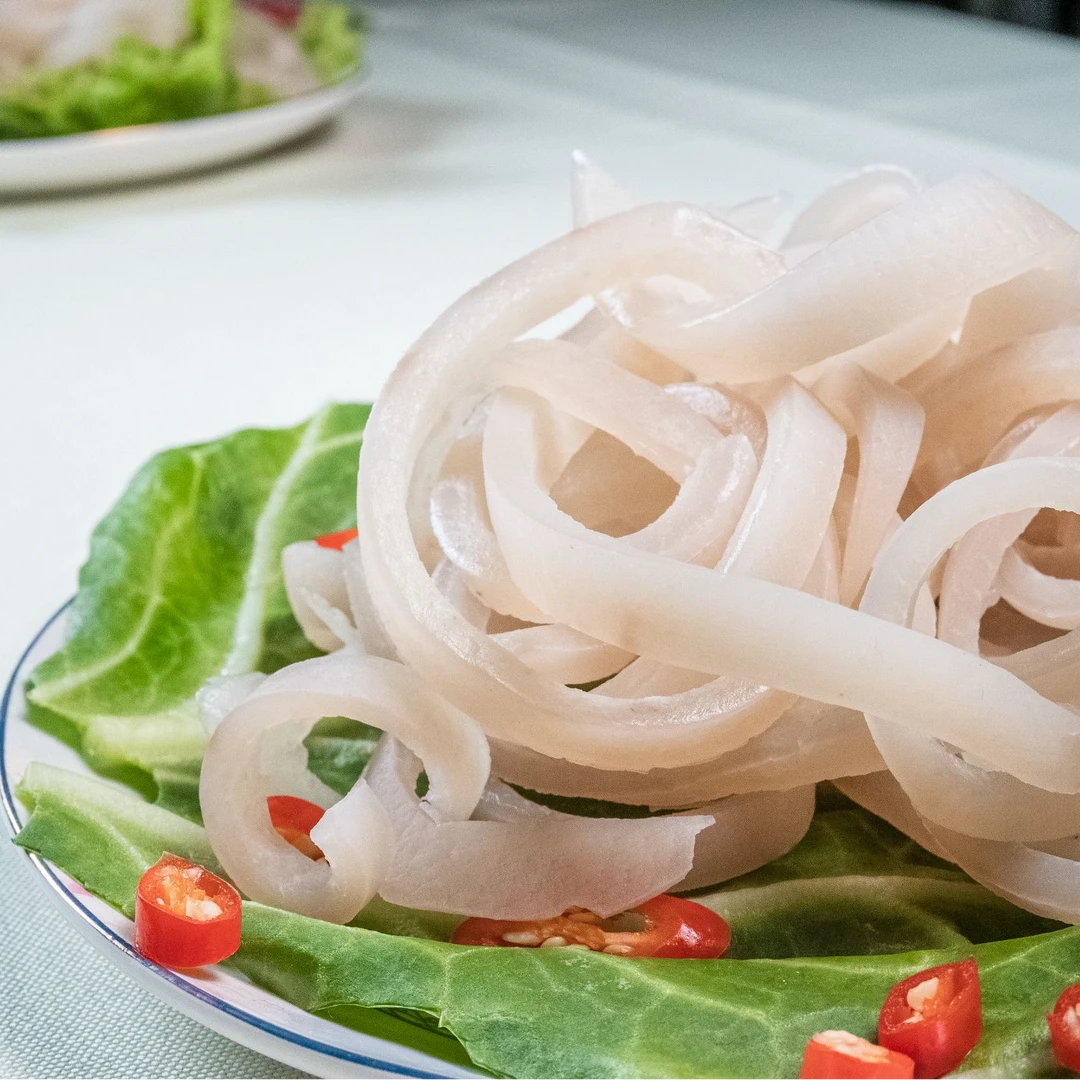 【五斤特惠】新鲜猪皮丝去油去毛猪背皮丝批发商用皮冻用猪皮丝