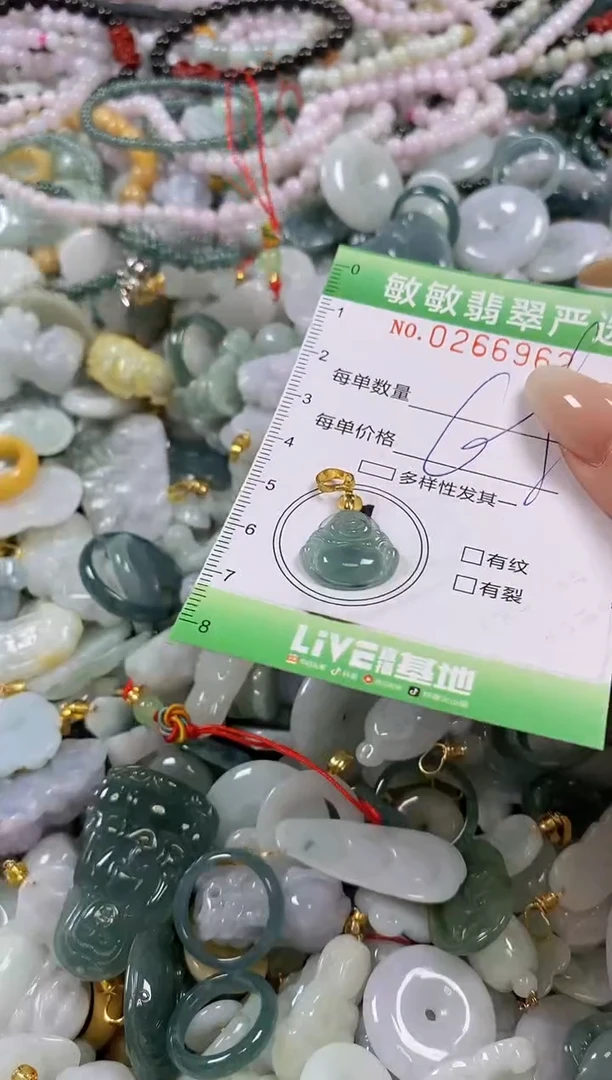 翡翠未镶嵌颈饰闪购0266962