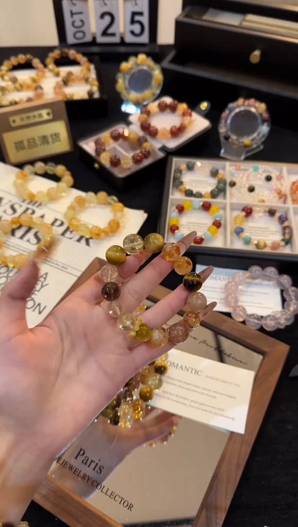 合金手链水晶大富翁x2788