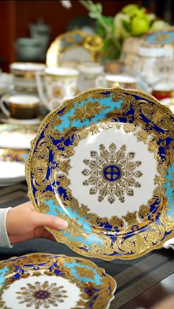 瓷片11英寸平盘   1个