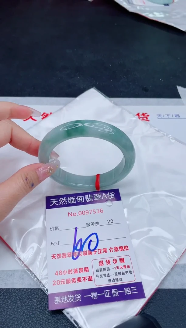 未镶嵌手镯翡翠680.00