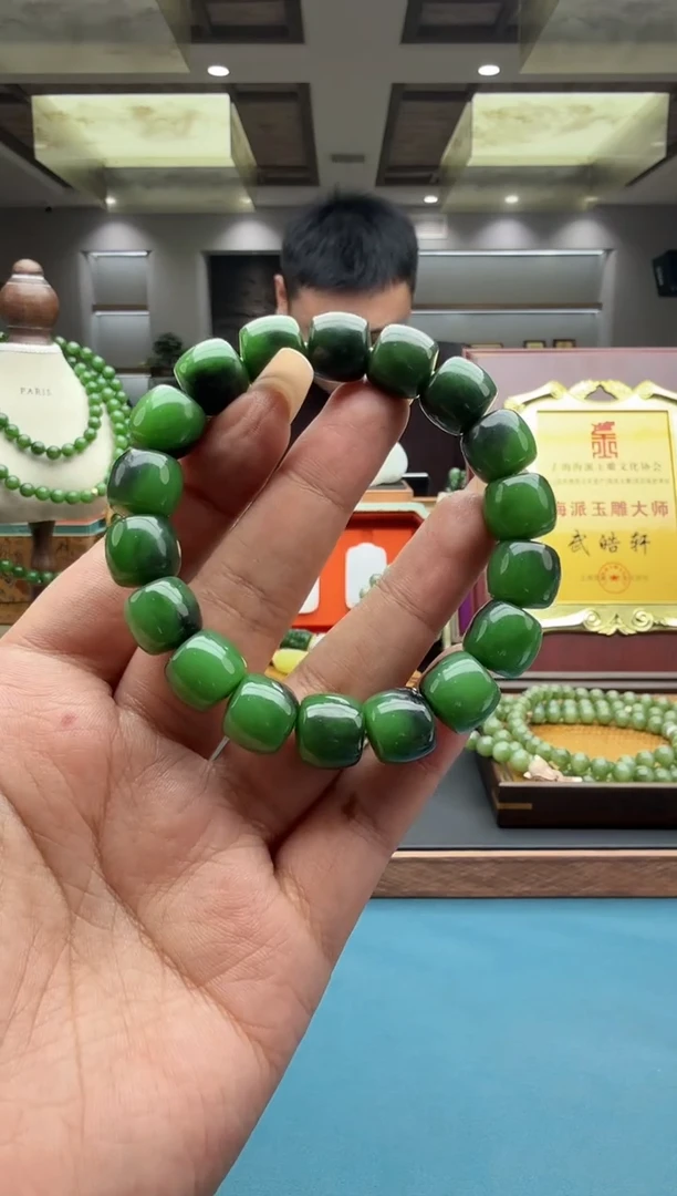 未镶嵌手串和田玉byfl12