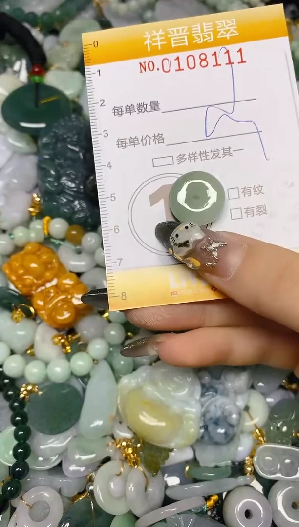【闪购商品】翡翠颈饰未镶嵌闪购0108111